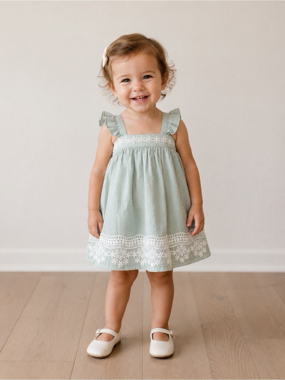 New Catherine Malandrino Girls Lace Sundress Sleeveless 6-9 Months